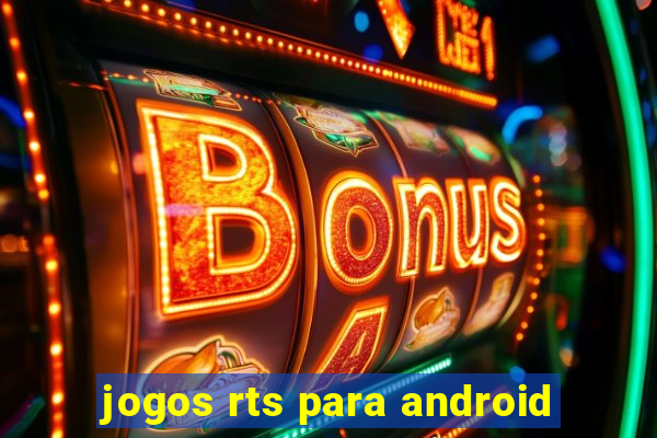 jogos rts para android